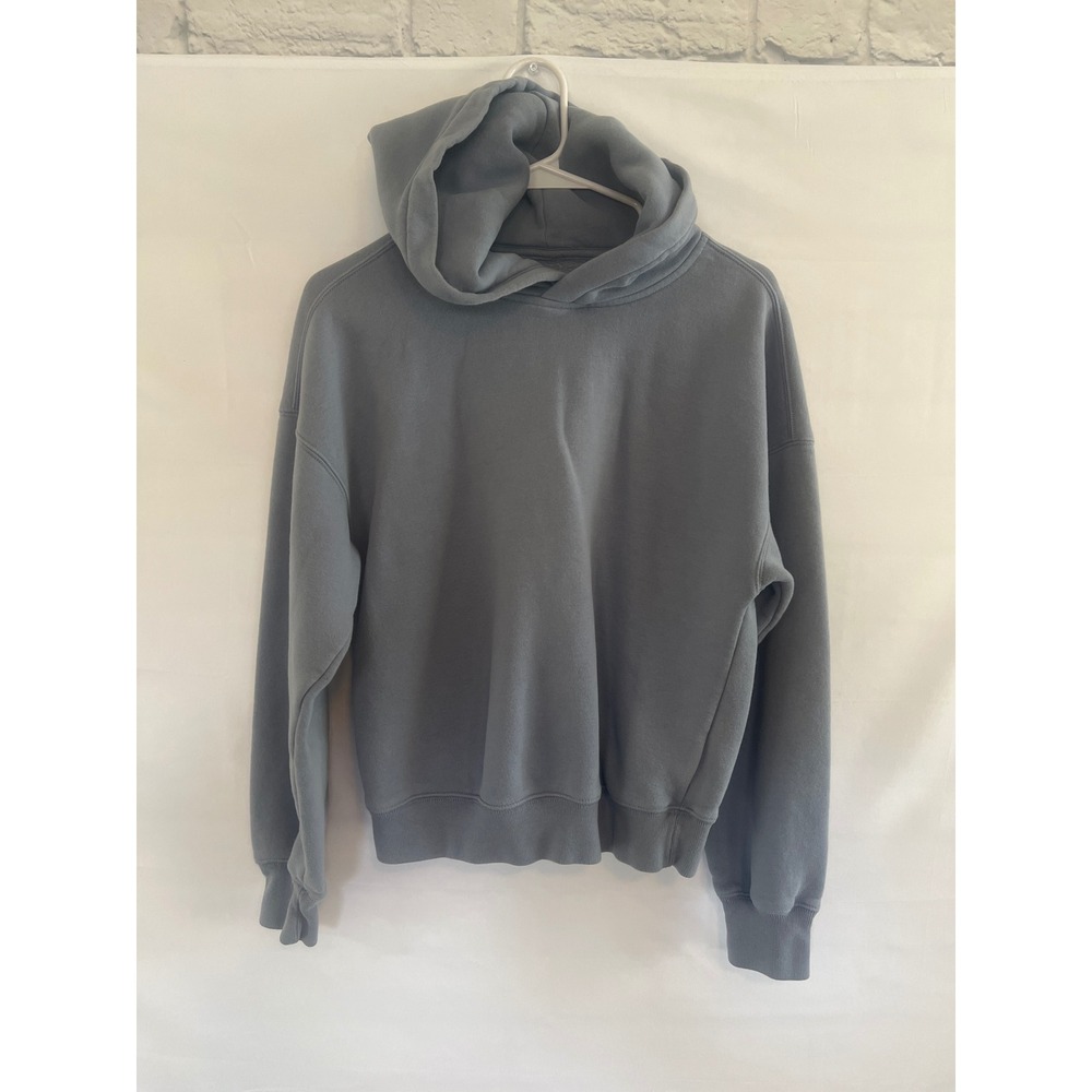 Abercrombie & Fitch Soft AF Collection Light Blue Hoodie Sweatshirt XS, Women's